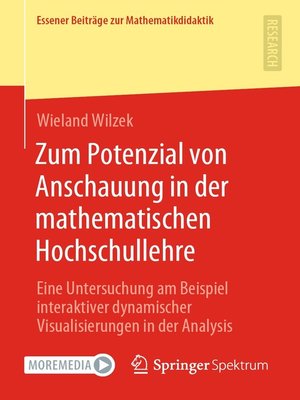 cover image of Zum Potenzial von Anschauung in der mathematischen Hochschullehre